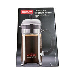 BODUM Chambord (1928) 8 Cups Coffee Maker French Press